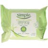 Simple Cleansing Facial Wipes (Boxed 6 packs x 25 wipes) Total 150 Wipes