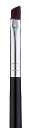 Impora London Angled Eyeliner/Eyebrow Makeup Brush. Flat with angled tip. Perfect for Lining/Shaping Eyes and Brows, Winged Liners. Use with Gel,