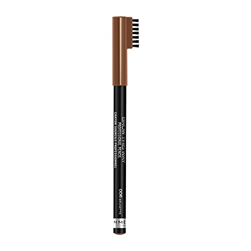 Rimmel London Brow This Way Pencil, 005 Ash Brown, 4g
