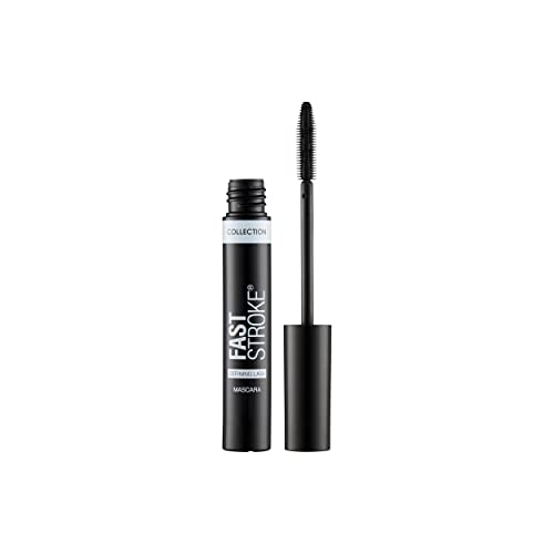 Collection Cosmetics Fast Stroke Defining Lash Mascara, Volumising and Curling, 9ml, Black