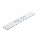 TNBL Nail File Professional Quality (80/80 Grit Square White) Pack of 5 for Manicure & Pedicure Shaping & Styling