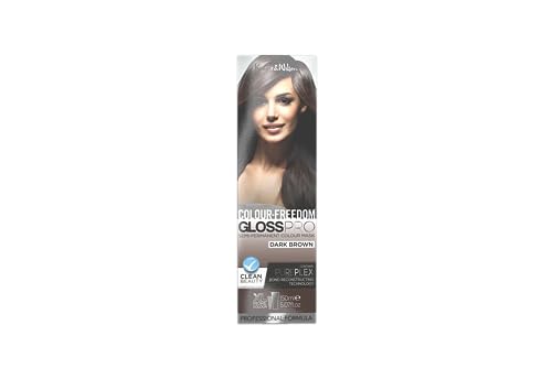 Colour-Freedom Gloss Pro 150ml Silver Blonde Semi-Permanent Hair Colour - Ultra-Vibrant Vegan Colour Mask with PurePlex | Ammonia Free Colour Las