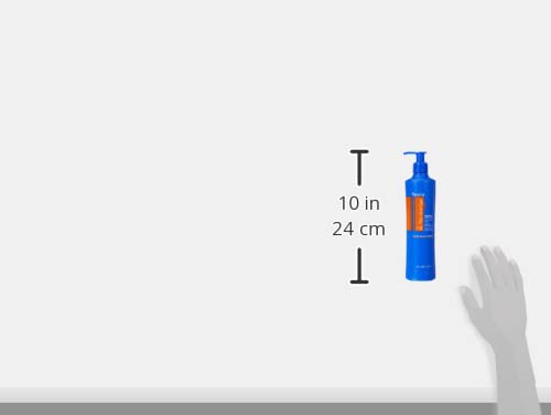 Fanola No Orange Mask, Anti-Orange Tones Mask for Neutralize Copper, Orange and Red Tones with Immediate Toning Action for Dark Colored Hair, 350