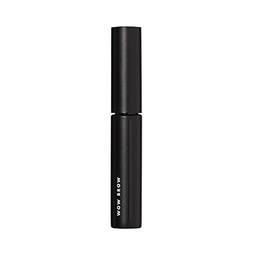 e.l.f. Wow Brow Gel, Volumizing, Buildable, Wax-Gel Hybrid, Creates Full, Voluminous-Looking Brows, Locks Brow Hairs In Place, Neutral Brown, Fib