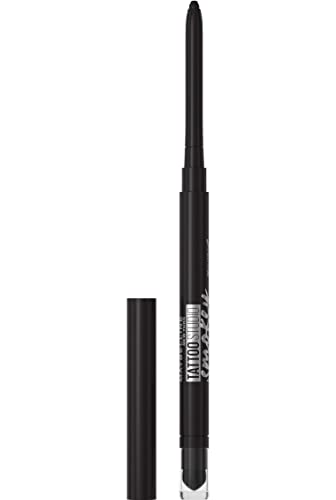 Maybelline Tattoo Liner Smokey Gel Pencil Eye Liner, Long Lasting, Fade-Proof & Waterproof Formula 10 Smokey Black