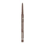 essence cosmetics micro precise eyebrow pencil waterproof makeup (02 light brown)
