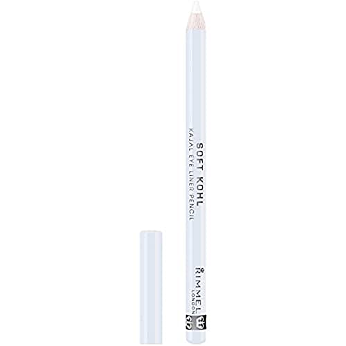 Rimmel London Soft Kohl Smudge-proof Eyeliner Pencil, Jet black, 1.2 g