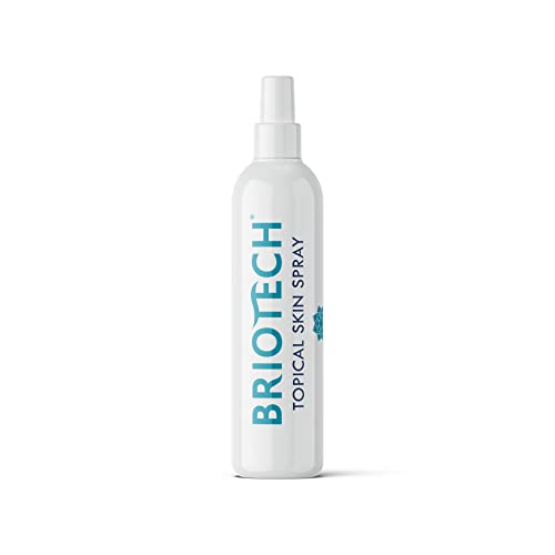 BRIOTECH Topical Skin Spray - All Natural Pure HOCl Hypochlorous Solution - Soothing Saline Mist - Piercing Aftercare, After Sun, Post Procedure