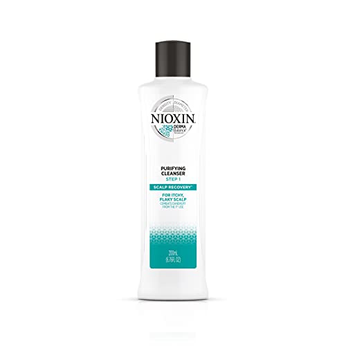 Nioxin Scalp Recovery Anti-Dandruff Medicating Shampoo for Itchy, Flaky, Dry Scalp Professional Dandruff Treatment, 3-Part System that Combats an