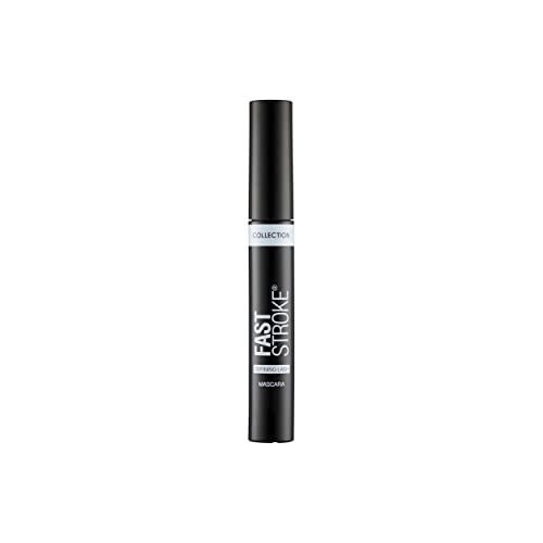 Collection Cosmetics Fast Stroke Defining Lash Mascara, Volumising and Curling, 9ml, Black