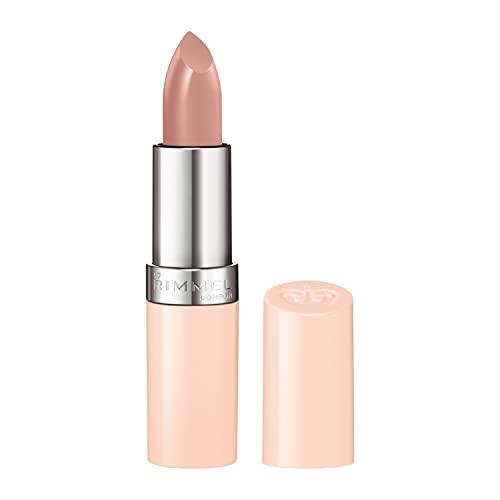 Rimmel London Lasting Finish Lipstick, Moisturising Formula with Luscious Touch and Black Diamond Pigment Complex, 008 Dusty Rose (Pink), 4 g