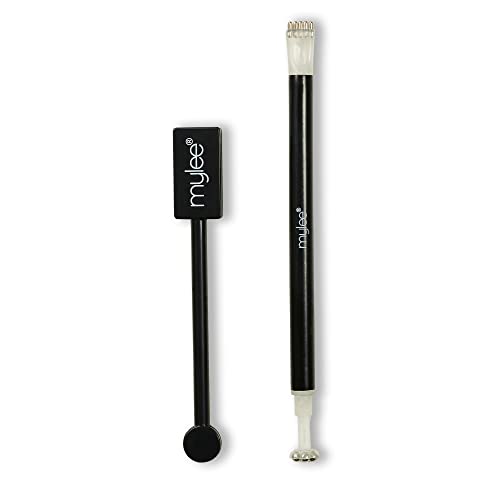 Mylee Magnet Duo for Cat Eye Gel Nail Polish, 2 pcs Magnetic Stick, DIY Nail Art Manicure Tool for 3D Halo Cat Eye Effect, LED UV Polish, Magnet