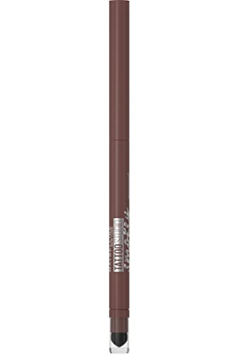 Maybelline Tattoo Liner Smokey Gel Pencil Eye Liner, Long Lasting, Fade-Proof & Waterproof Formula 10 Smokey Black