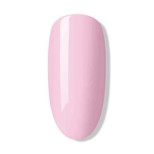 Bluesky Gel Nail Polish, Winter Glow 80611, Blush, Pale, Pink, Long Lasting, Chip Resistant, 10 ml (Requires Drying Under UV LED Lamp)