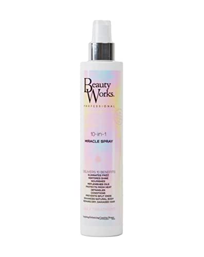 Beauty Works 10-In-1 Miracle Spray 250ml Nourishing Shine Hair Treatment