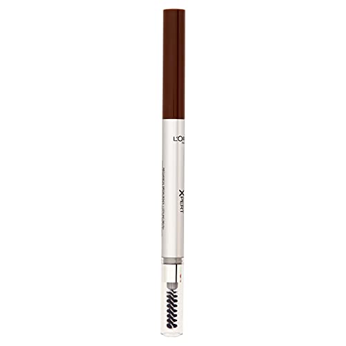 L'Oreal Paris Brow Artist Xpert Eyebrow Pencil, Brown, Retractable Brow Pencil, Define, Fuller Look Brows, 105 Brunette, 1 Count (Pack of 1)