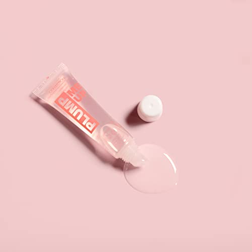 Collection Cosmetics Plumping, High-Shine, Non-Sticky, Plump Me Up Scented Lip Gloss, 10ml, Clear, Peppermint