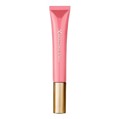 Max Factor Colour Elixir Lip Cushion Gloss with Mineral Oil and Vitamin E, Starlight Coral, 9 ml