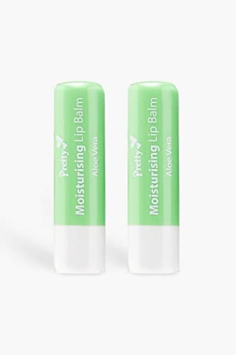 Pretty Cherubs Aloe Vera Moisturising Lip Balm 2-Pieces