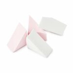 Manicare Cosmetic Wedges, Pack Of 4 Triangle Sponges, Latex Free, Blending Sponges For Liquid, Cream And Powder Makeup, Foundation, Smooth Flawle