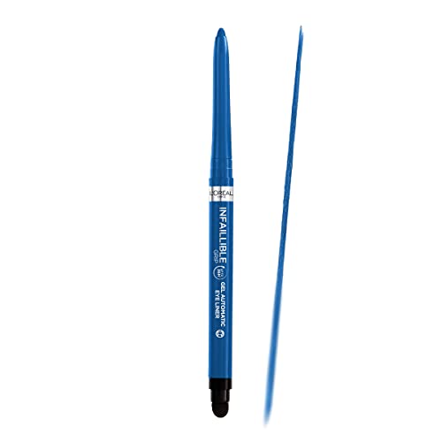 L'Oréal Paris Gel Eyeliner, Intense Long-lasting Colour, Semi Permanent, Infallible Grip 36H Gel Automatic Eyeliner, Intense Black