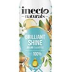 Inecto Natural Argan Shine Shampoo 500ml, Rich & Nourishing Pure Argan Oil for Beautiful Healthy Shine, for Dull Damaged Hair
