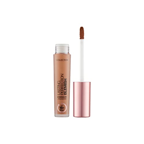 Collection Cosmetics Lasting Perfection Full Coverage Blemish Concealer infused with Niacinamide, 4ml, Ivory