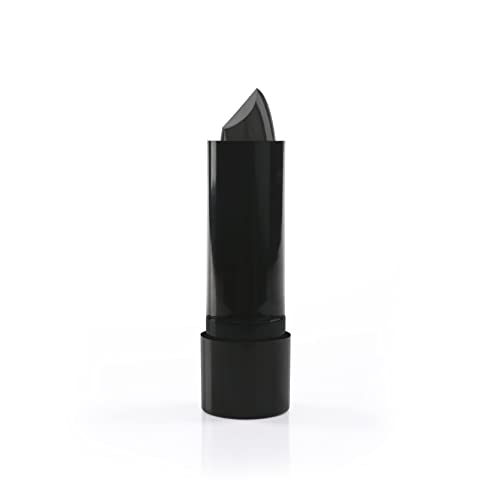 Black Lipstick - Pack of 1 - Tube of Black Lipstick - Fancy Dress Costume Makeup Accessory