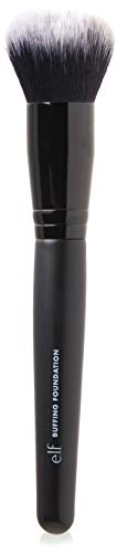 e.l.f. Buffing Foundation Brush, Vegan Makeup Tool, Creates A Seamless Looking Finish & Even Coverage