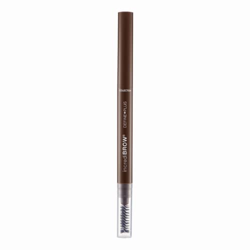 Collection Cosmetics Incredibrow Define Plus, Infused with Coconut Oil and Vitamin E, Brunette