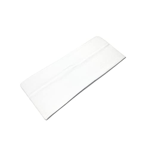 WESTEND CHOICE 9cm Wide Headbands Soft Head Band Plain Stretchy Unisex Kylie headband Bandeau Headbands for Women & Men Gym Yoga Hair Band (Black