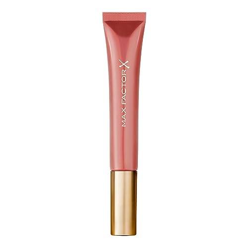 Max Factor Colour Elixir Lip Cushion Gloss with Mineral Oil and Vitamin E, Starlight Coral, 9 ml
