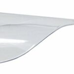 CoolBlades Professional Hairdresser's Hair Spray/Lacquer Curved Transparent Face Shield