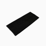 WESTEND CHOICE 9cm Wide Headbands Soft Head Band Plain Stretchy Unisex Kylie headband Bandeau Headbands for Women & Men Gym Yoga Hair Band (Black