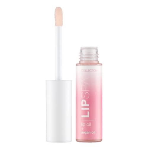 Collection Cosmetics Lightweight Lip Spa Lip Oil, Moisturising Vitamin Packed Lip Gloss, 5ml, Pink Blush