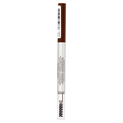 L'Oreal Paris Brow Artist Xpert Eyebrow Pencil, Brown, Retractable Brow Pencil, Define, Fuller Look Brows, 105 Brunette, 1 Count (Pack of 1)