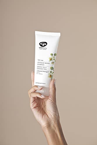 Green People Intensive Repair Shampoo 200ml | Natural & Organic Shampoo | Protective Shampoo for Coloured, Damaged or Dry Hair | Silicone Free &