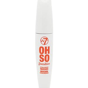 W7 Oh So Sensitive Hypoallergenic Mascara - Black Mascara For Sensitive Eyes With Vitamin E - Vegan