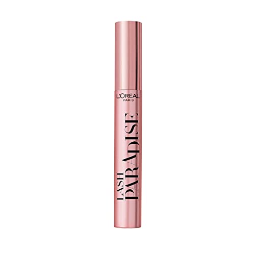 L'Oréal Paris Intense Volume Mascara, Volumising and Lengthening, Infused with Castor and Floral Oils to Condition Eyelashes, Suitable for Sensit