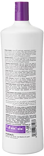 Fanola No Yellow Shampoo, Anti-Yellow Shampoo for Healthy and Vital Blonde Hair, Neutralizes Yellow Tones with Toning Action for Pre-Lightened, H