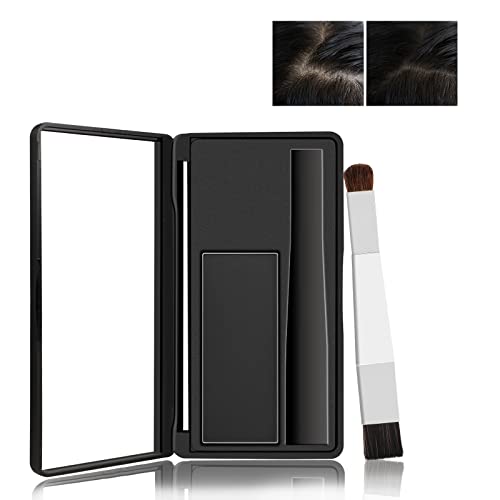 Boobeen Multi-purpose Hairline Shadow Powder Set, Root Touch Up Powder, Temporary Concealer Palette with Makeup Brush, Instantly Cover Up Hair Co