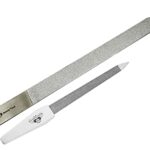 Nail File - Diamond Deb - Nail File Set - Foot Dresser Stainless Steel - Double Sided Diamond Dust Coating - Podiatry Foot Care Instruments - Pro