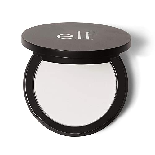 e.l.f. Perfect Finish HD Powder, Blurs Fine Lines & Imperfections, All Day Wear, Perfect for On The Go, 0.28 Oz