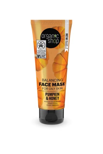 Organic Shop Mattifying Face Cream for oily skin Pumpkin and Honey, 50 ml