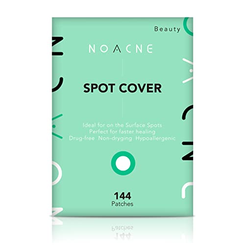 Pimple Patches, Spot Patches, NOACNE Hydrocolloid Patches for Acne Spot Treatment Sticker Anti Blemish Acne Patch 144 Dots, green