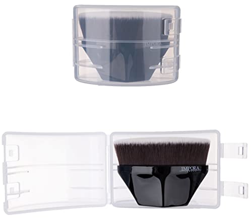 Flawless Foundation Makeup Brush by Impora London. Perfect for Liquid, Powder, Cream, Bronzer, Blush. Include Protective Case, Perfect for Traval
