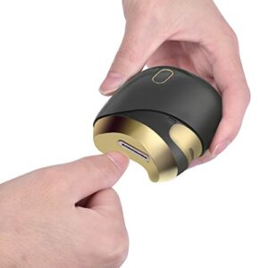 CAMOMACK Automatic Nail Clipper Electric Safe Nail Trimmer Manicure Thick Nails Cutter for The Adult Babies Finger Scissors Toe Pedicure, Black