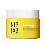 Nip+Fab Ceramide Fix Overnight Cream 12% 50 ml, Luxurious Skin Barrier Replenisher, Elastin Production Support, Giving Your Skin a Firmer, More Y