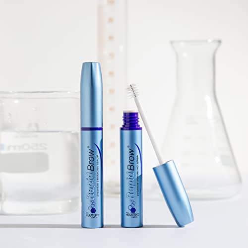 RapidBrow Eyebrow Enhancing Serum for Thicker, Fuller and Healthier Looking Brows, a Deeply Nourishing and Scientifically Inspired Formula that C