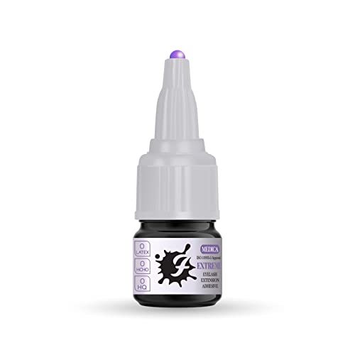 Eyelash Extension Glue FairyFix Extreme 5g Strong Professional Semi Permanent Adhesive Best for Classic Lashes Made in the UK (Professional Use O